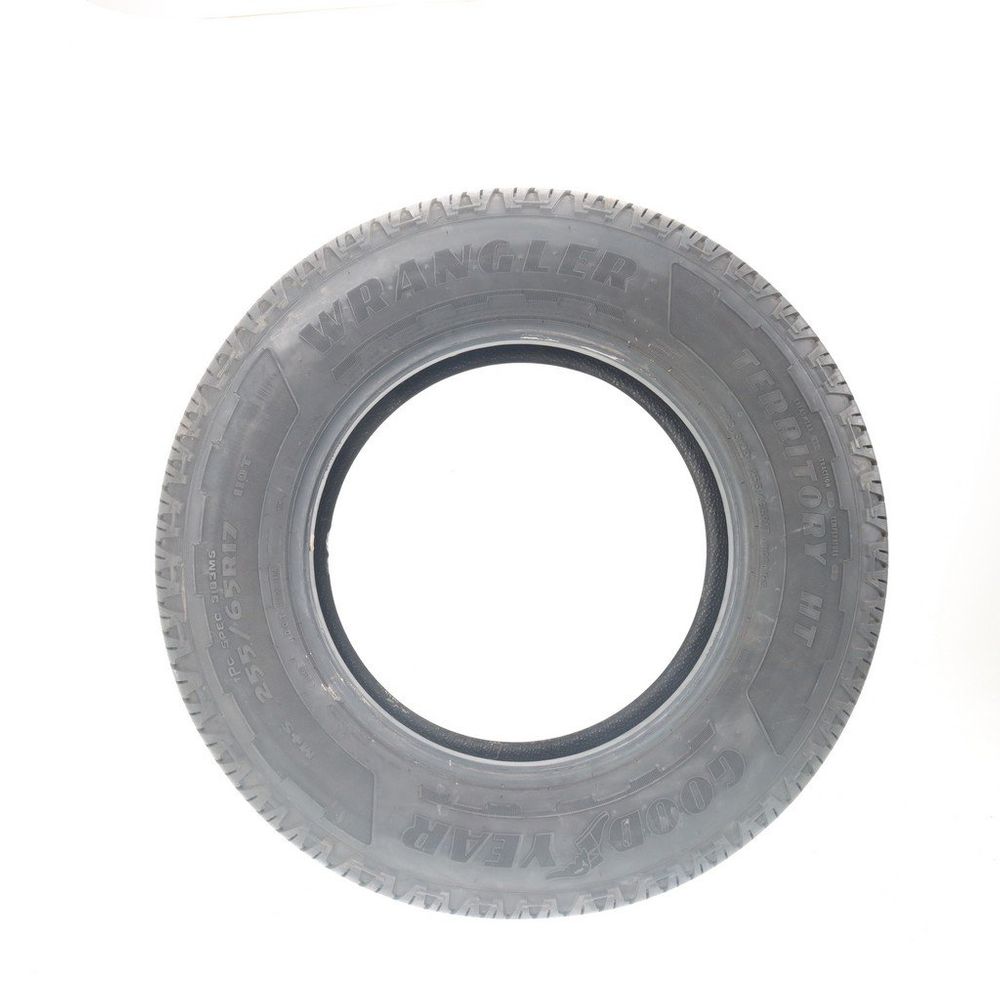 Set of (2) Driven Once 255/65R17 Goodyear Wrangler Territory HT 110T - 9.5/32 - Image 3