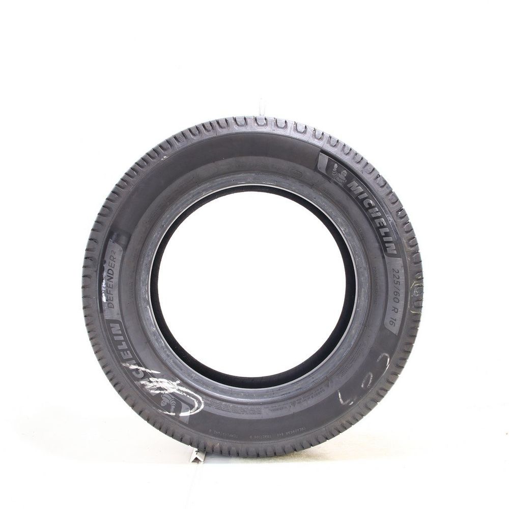 Set of (2) Used 225/60R16 Michelin Defender 2 98H - 9/32 - Image 3