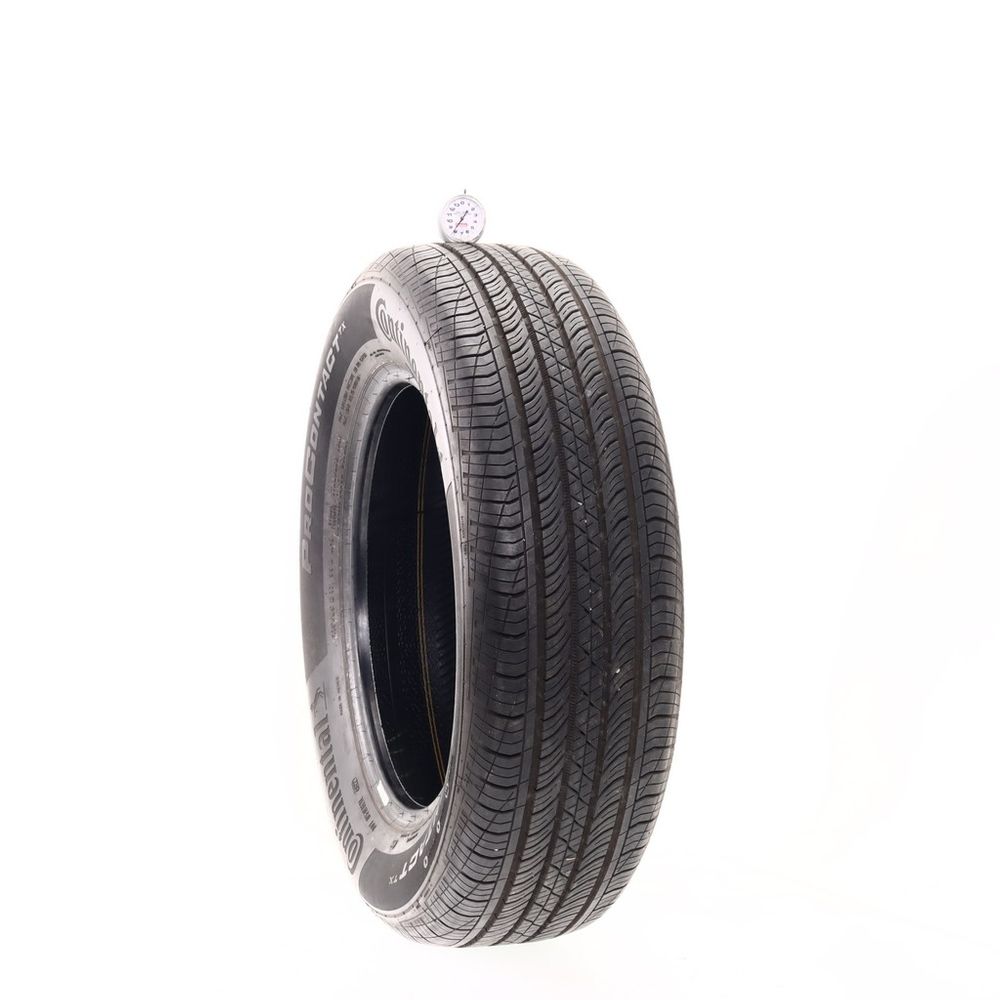 Set of (2) Used 215/65R17 Continental ProContact TX 99H - 7-8/32 - Image 4