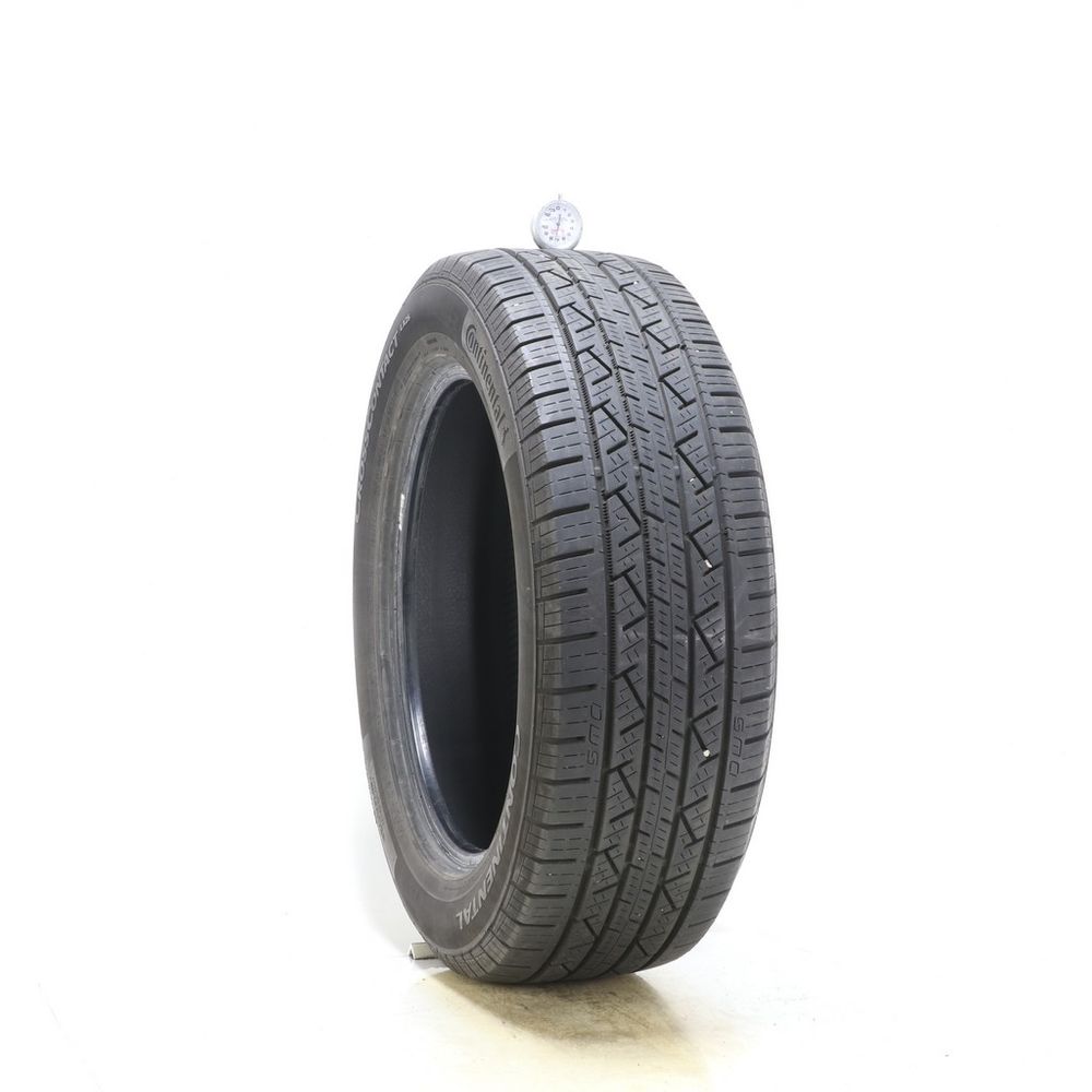 Set of (2) Used 225/60R18 Continental CrossContact LX25 100H - 6.5-7/32 - Image 4