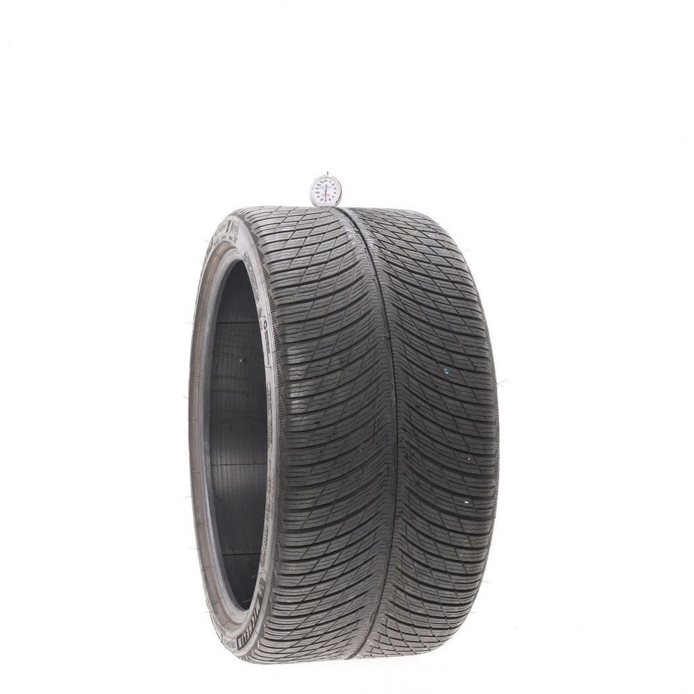 Set of (2) Used 295/30R21 Michelin Pilot Alpin 5 NAO 102V - 6.5-7/32 - Image 4