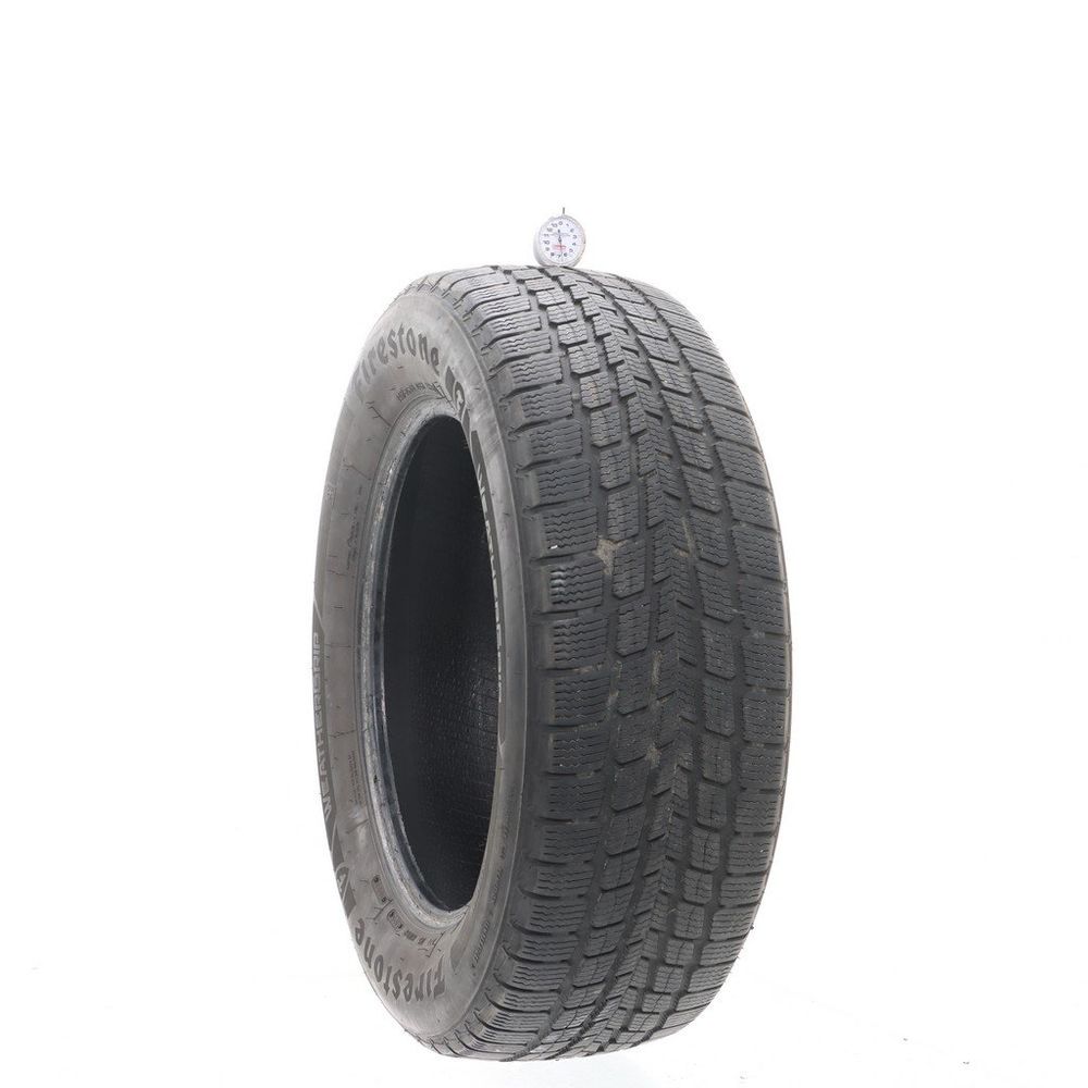 Set of (2) Used 245/60R18 Firestone WeatherGrip 105H - 6.5-7/32 - Image 1