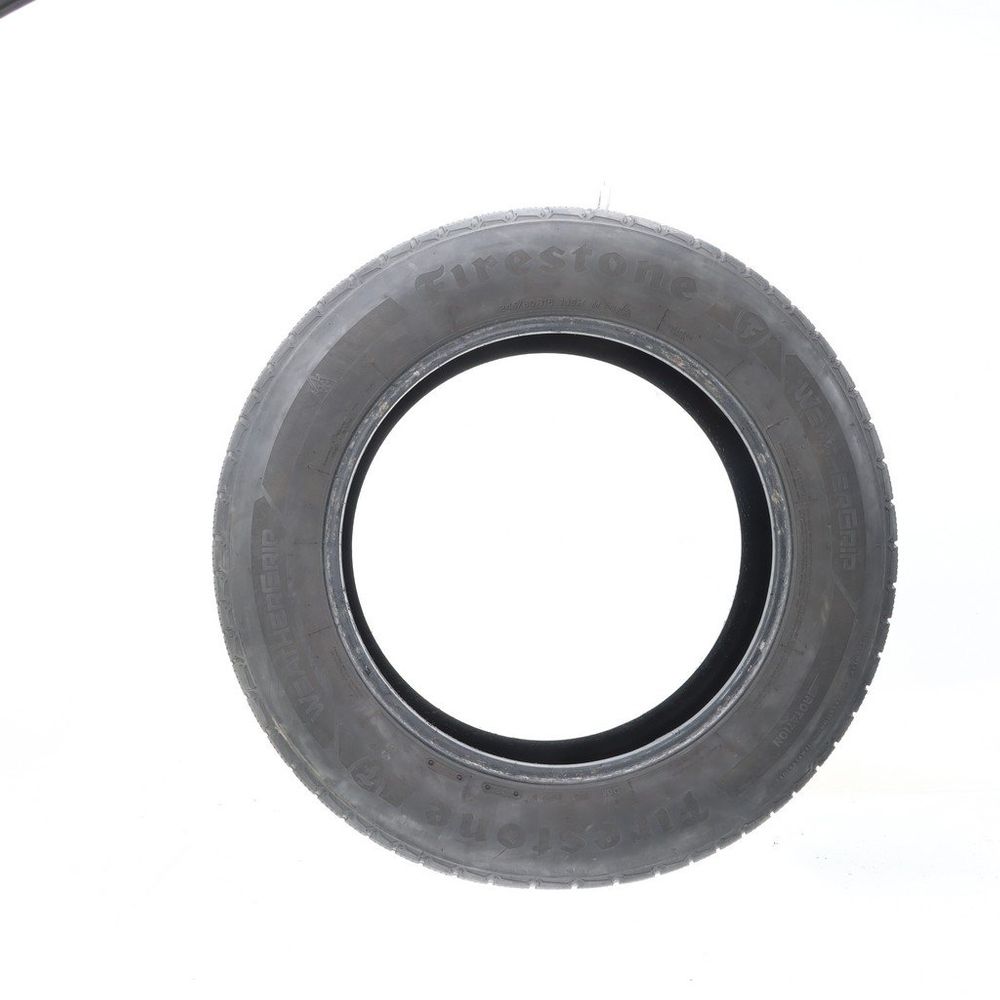 Set of (2) Used 245/60R18 Firestone WeatherGrip 105H - 6.5-7/32 - Image 3