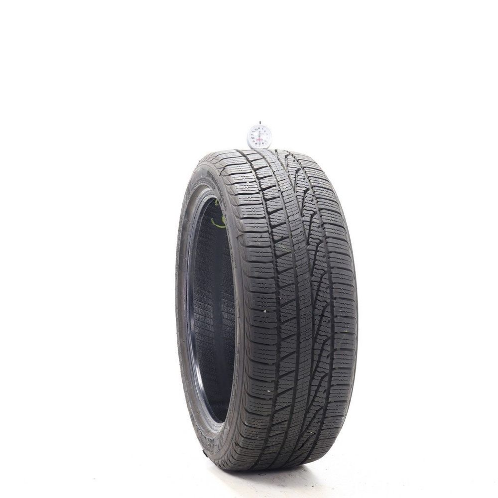 Set of (2) Used 215/45R17 Goodyear Assurance WeatherReady 87V - 7-8/32 - Image 1