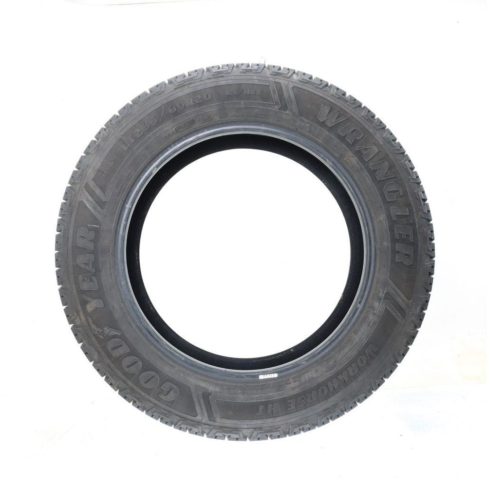 Set of (2) Used LT 265/60R20 Goodyear Wrangler Workhorse HT 121/118S E - 9/32 - Image 3