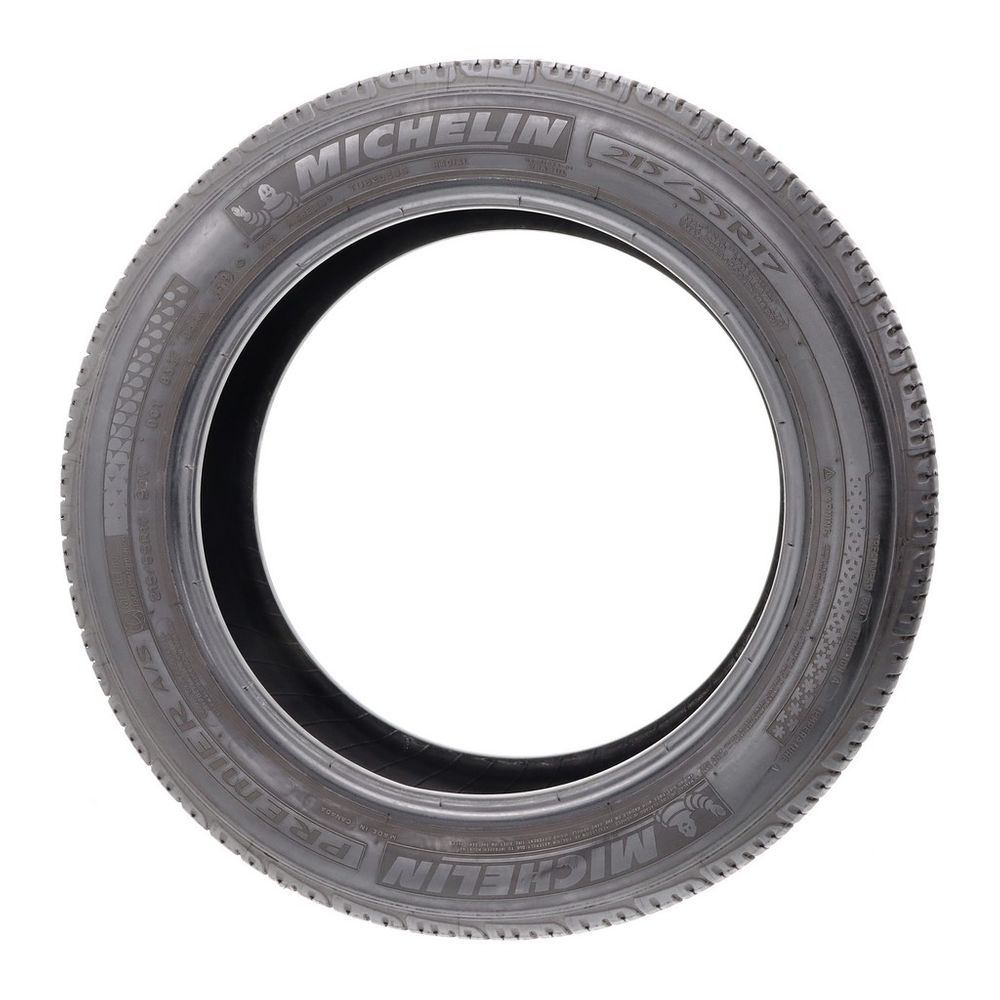 Set of (2) Used 215/55R17 Michelin Premier AS 94V - 5.5-7/32 - Image 6