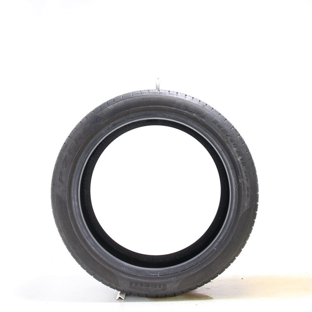 Set of (4) Used 245/40R18 Pirelli P Zero Plus 97Y - 8.5/32 | Utires