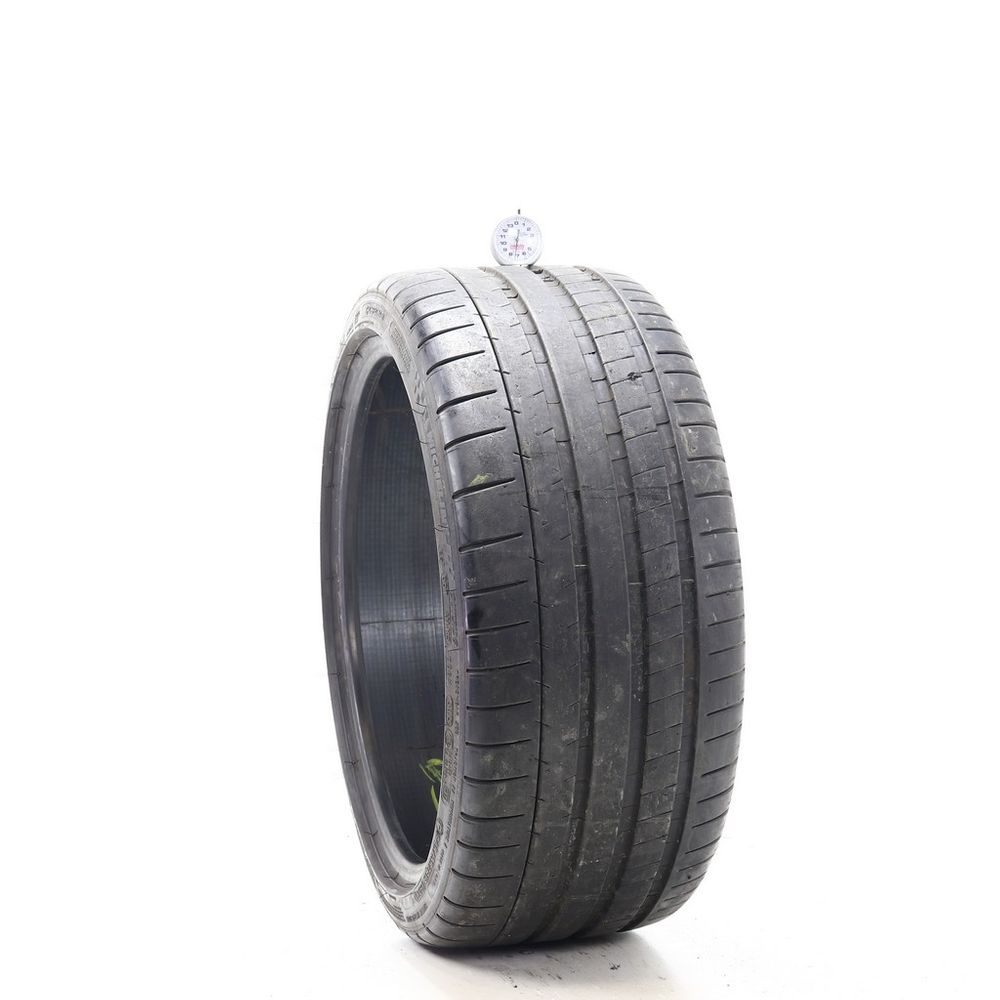 Set of (2) Used 245/35ZR19 Michelin Pilot Super Sport ZP 89Y - 6.5-7/32 - Image 4