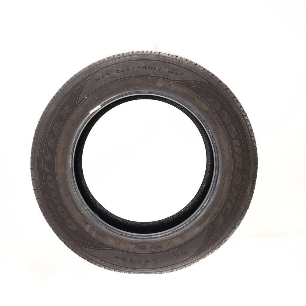 Set of (4) Used 235/60R17 Goodyear Assurance All-Season 102T - 6.5-8/32 - Image 6
