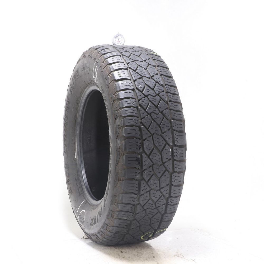 Set of (2) Used 265/70R17 DeanTires Back Country A/T2 115T - 6-7/32 - Image 1