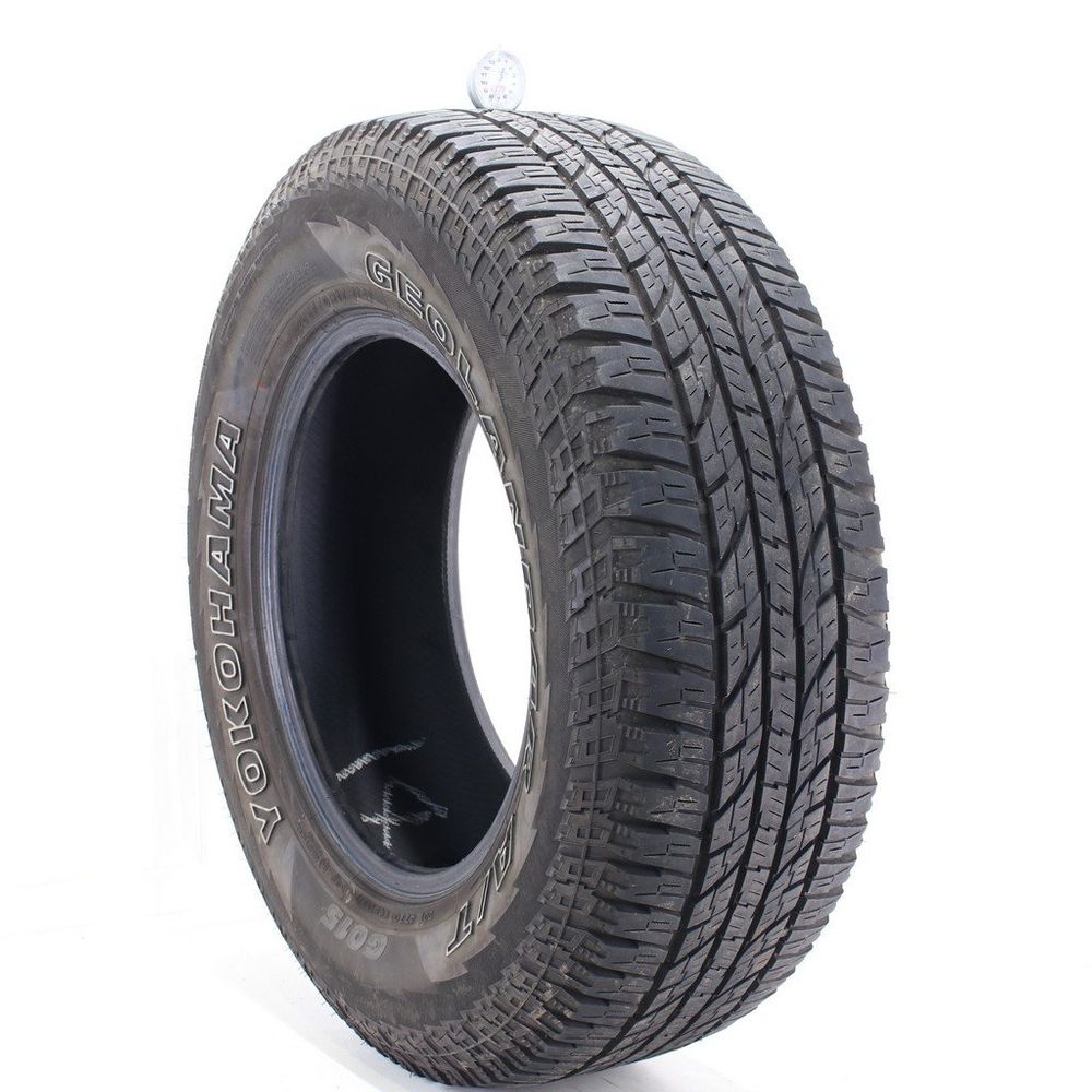 Set of (2) Used 265/70R17 Yokohama Geolandar A/T G015 113T - 8-8.5/32 - Image 1