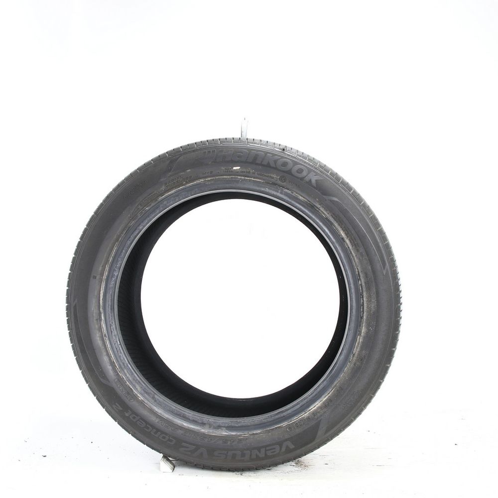 Set of (2) Used 245/45R17 Hankook Ventus V2 concept2 95V - 7.5/32 - Image 3