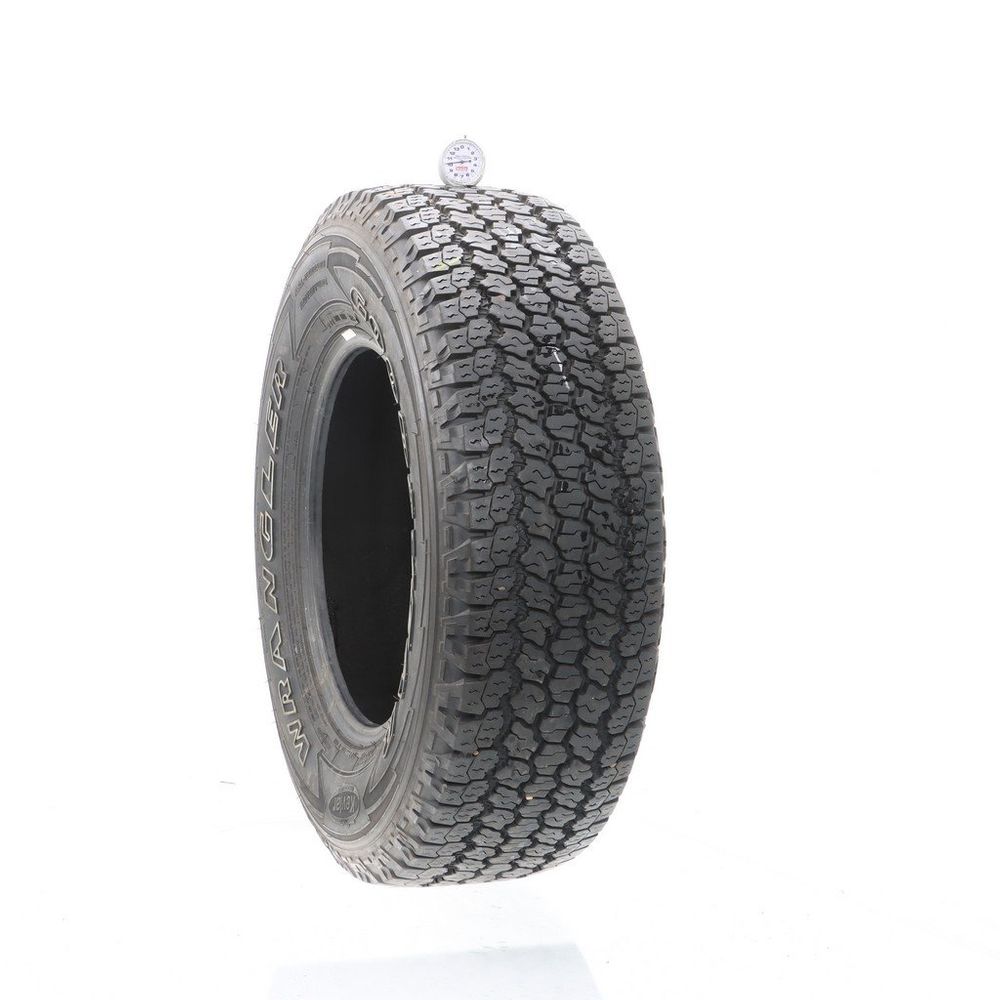 Set of (2) Used 245/70R16 Goodyear Wrangler All-Terrain Adventure Kevlar 107T - 10-11.5/32 - Image 1