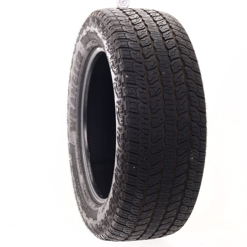 Set of (2) Used LT 305/55R22 Goodyear Wrangler Territory AT 122/119S E - 9.5-11/32 - Image 1