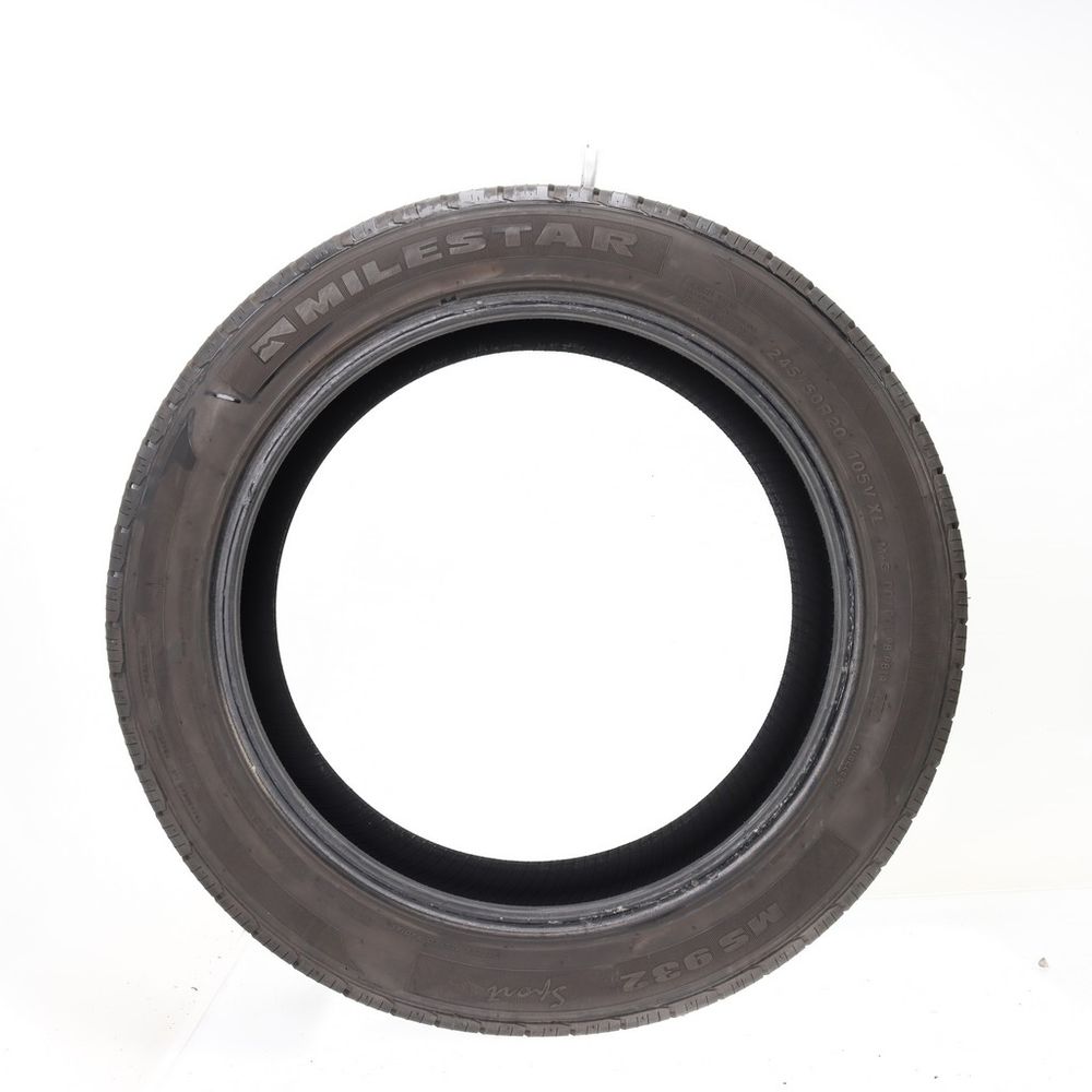 Set of (2) Used 245/50R20 Milestar MS932 Sport 105V - 8.5-9/32 - Image 3