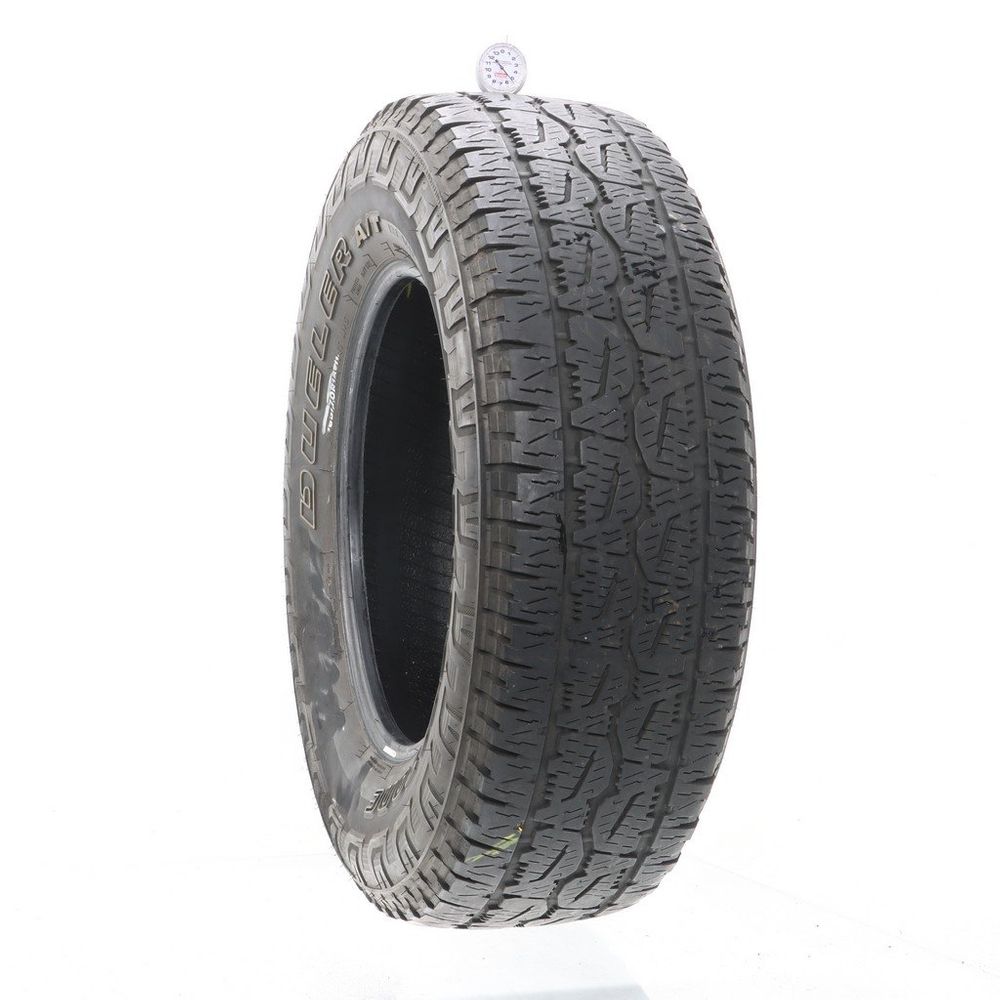Set of (2) Used 265/70R18 Bridgestone Dueler A/T REVO 3 114T - 5-5.5/32 - Image 1