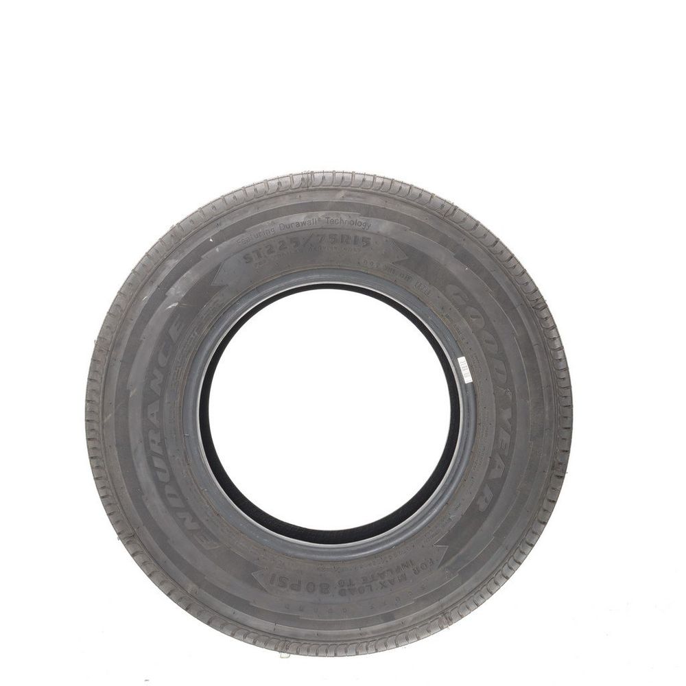Set of (4) Driven Once ST 225/75R15 Goodyear Endurance 117/112N E - 7.5-8/32 - Image 6