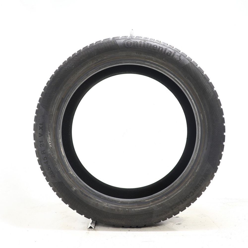 Set of (2) Used 285/45R21 Continental WinterContact TS850P SUV AO 113V - 6.5-8/32 - Image 6