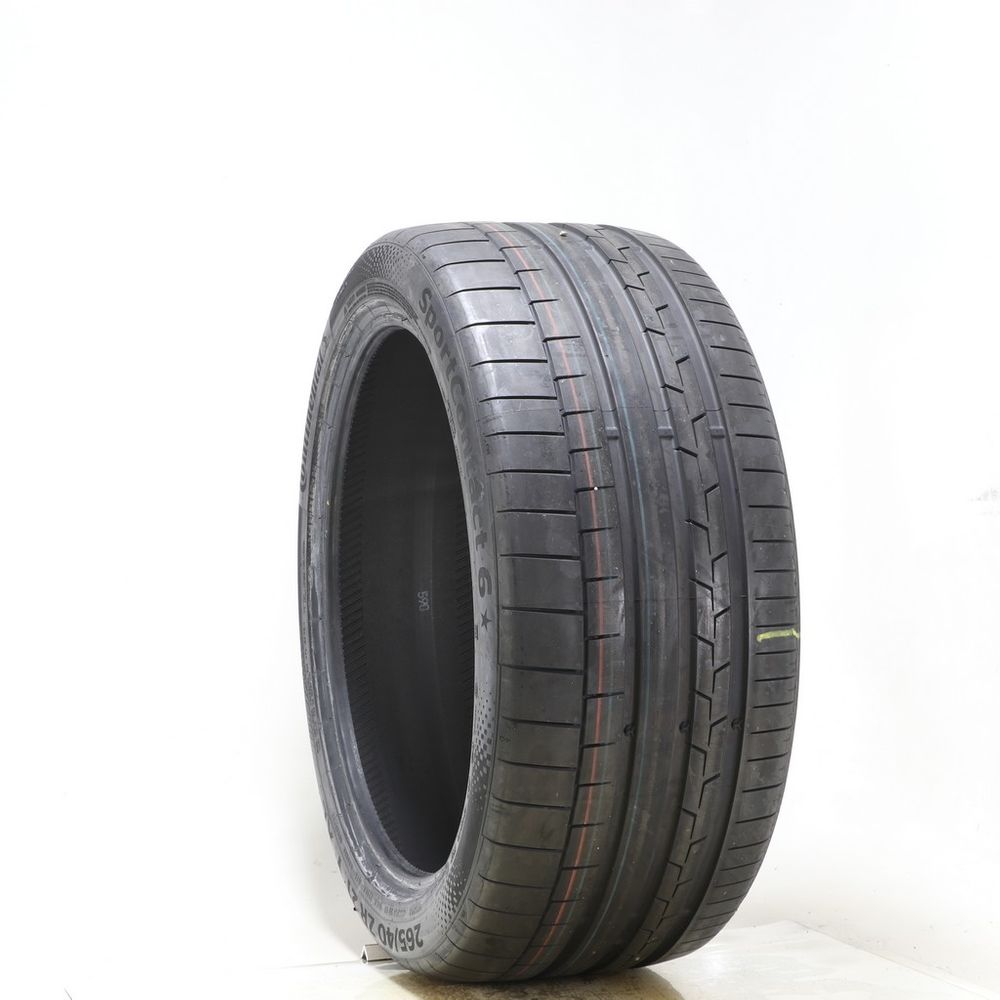 New 265/40ZR21 Continental SportContact 6 105Y - 9/32 - Image 1