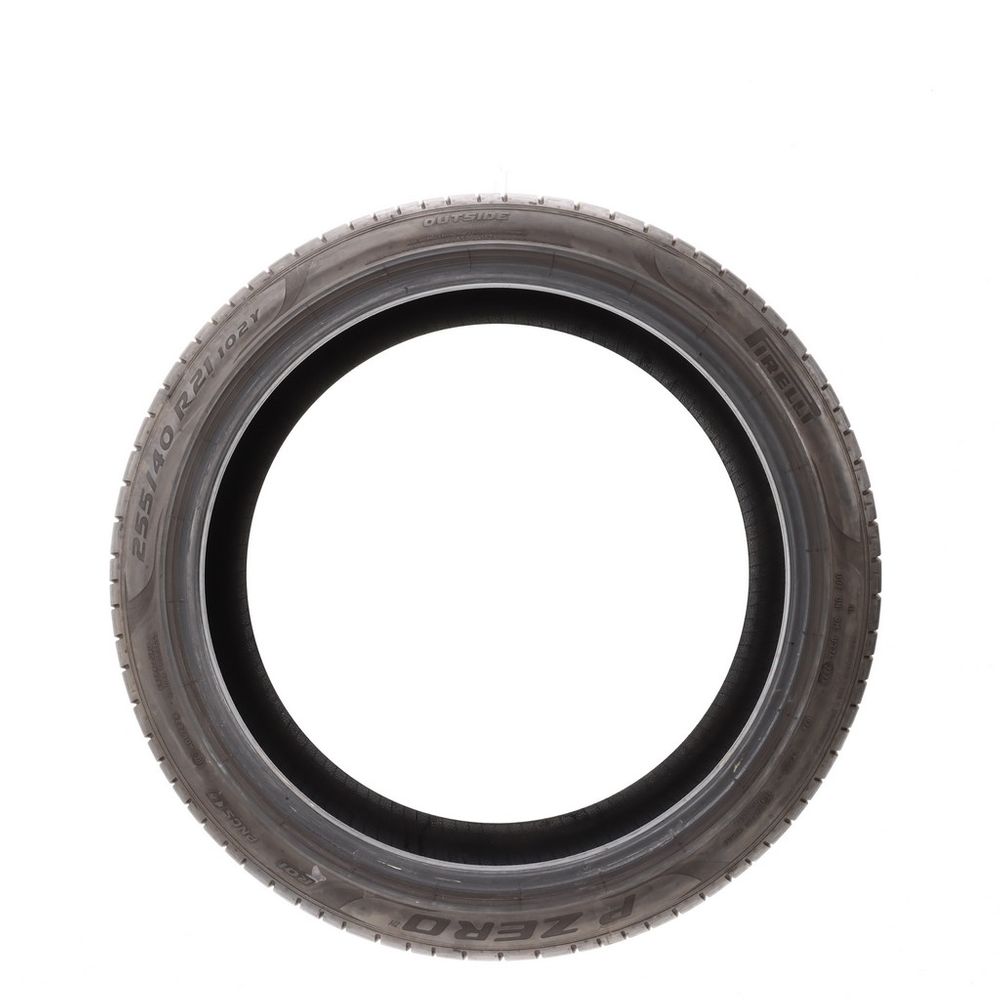 Used 255/40R21 Pirelli P Zero PZ4 R01 PNCS 102Y - 7.5/32 - Image 3