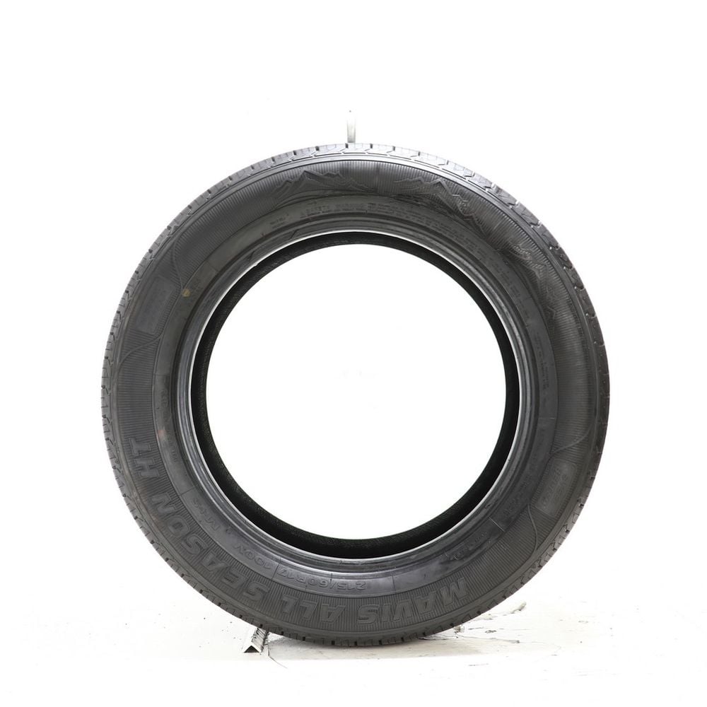 Set of (2) Used 215/60R17 Mavis All Season HT 100V - 9.5/32 - Image 3