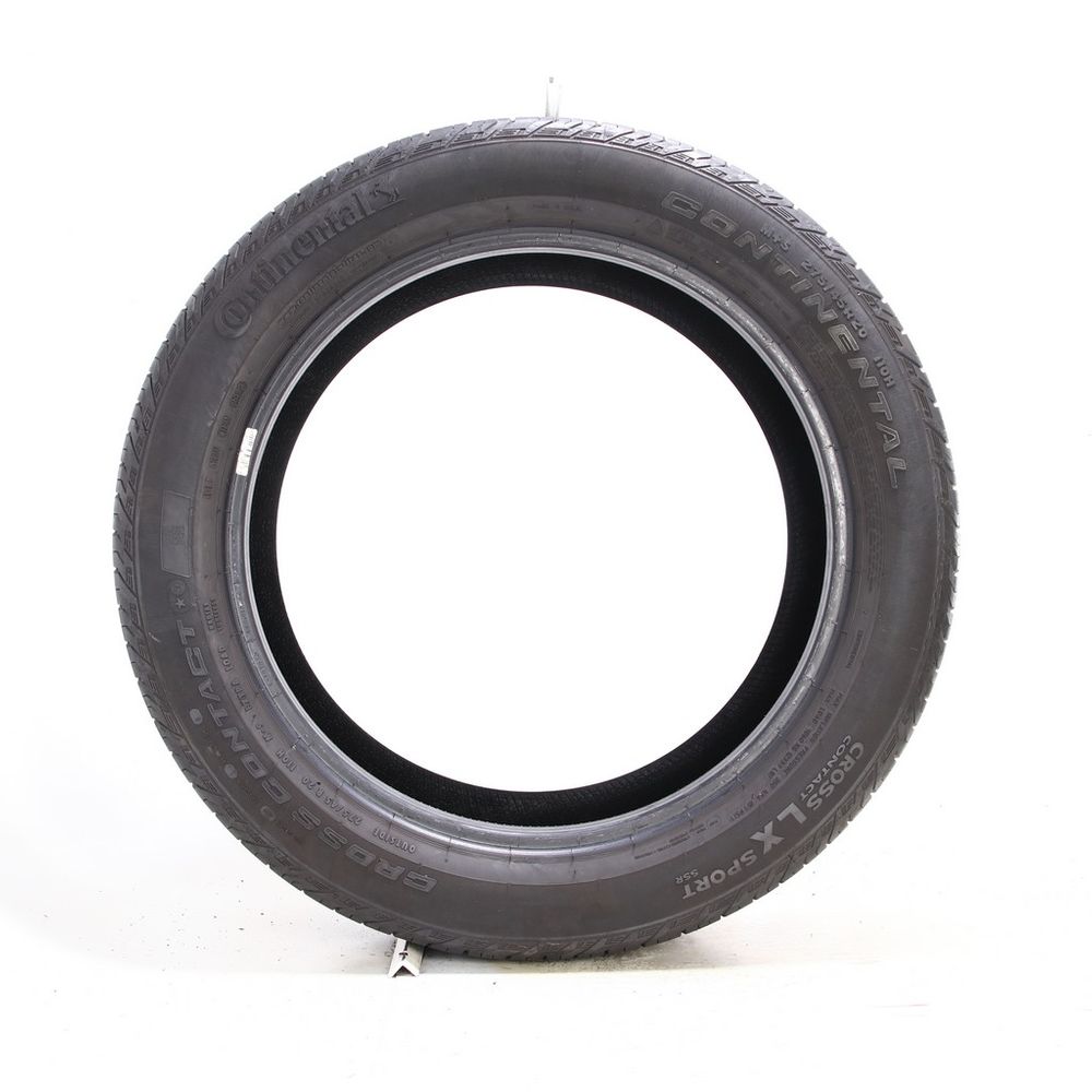 Set of (2) Used 275/45R20 Continental CrossContact LX Sport SSR 110H - 5/32 - Image 3