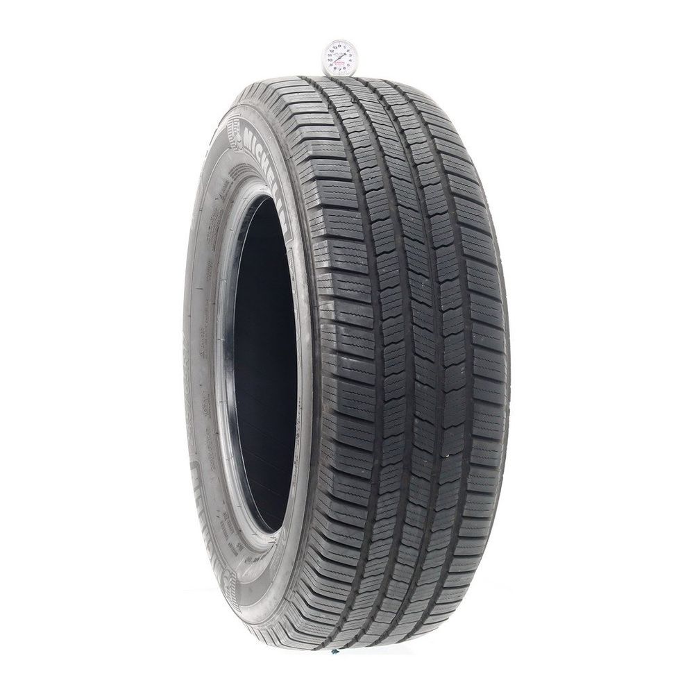 Set of (2) Used 245/65R17 Michelin X LT A/S 107T - 9-10/32 - Image 1