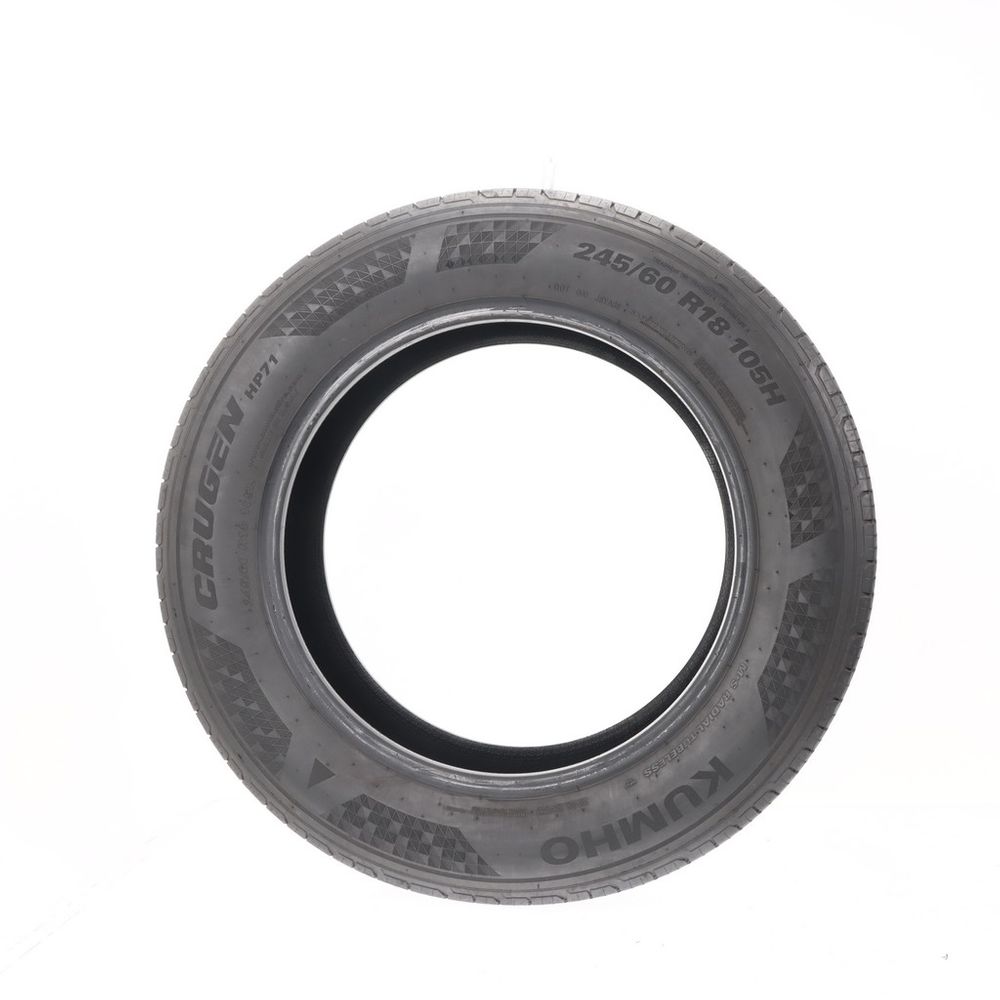Set of (2) Used 245/60R18 Kumho Crugen HP71 105H - 6.5-7.5/32 - Image 3