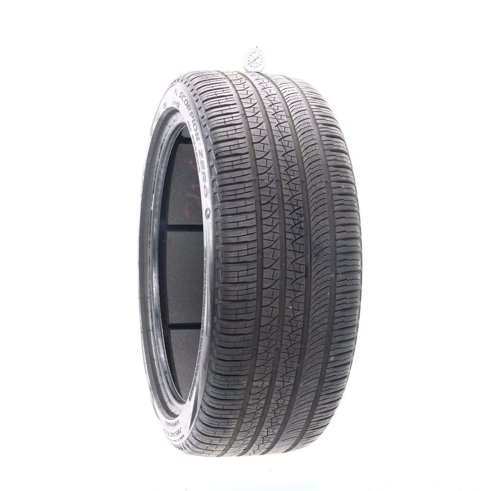 Set of (2) Used 285/40R23 Pirelli Scorpion Zero LR PNCS 111Y - 9/32 - Image 1