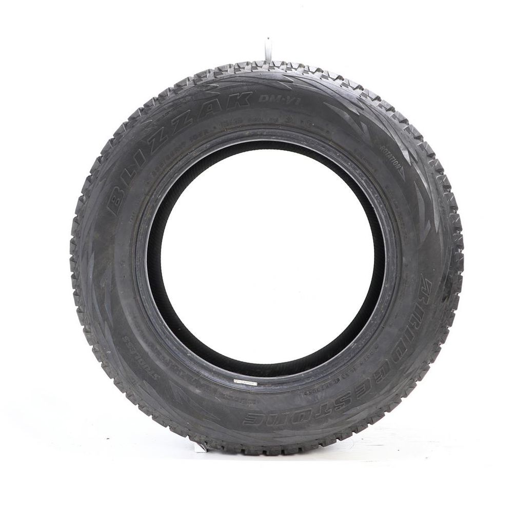 Set of (2) Used 235/65R17 Bridgestone Blizzak DM-V1 108R - 8/32 - Image 3