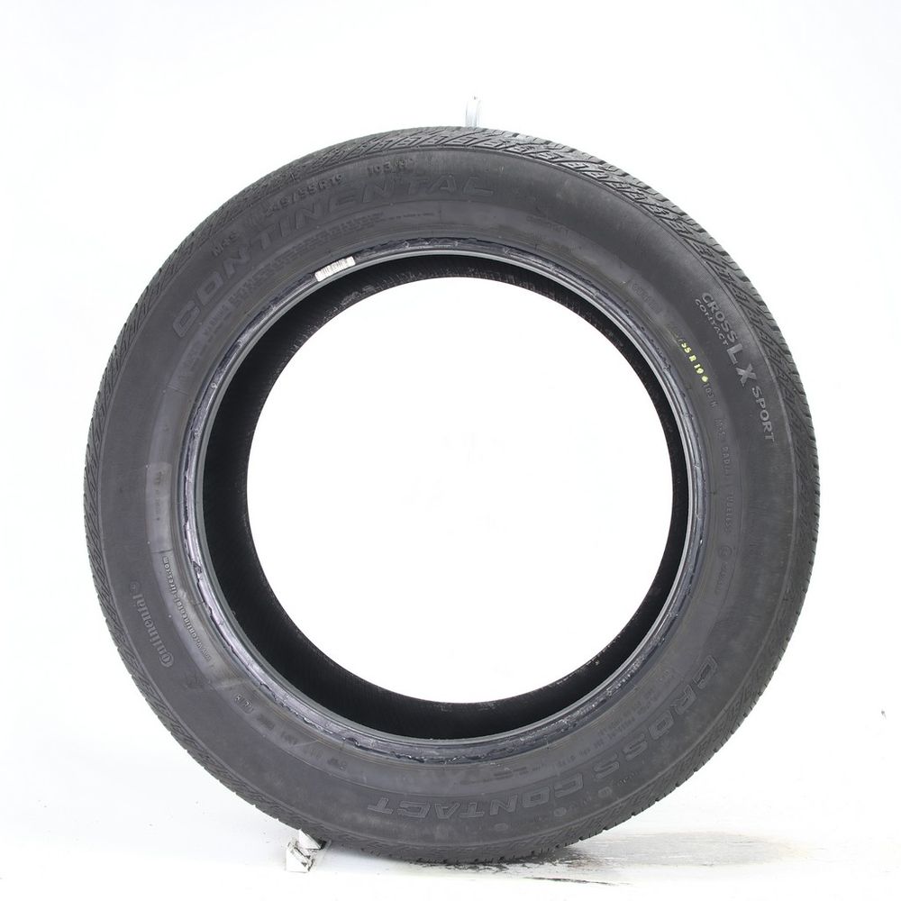 Set of (2) Used 245/55R19 Continental CrossContact LX Sport 103H - 7-7.5/32 - Image 6