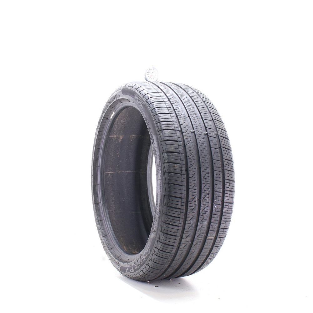 Set of (2) Used 255/35R19 Pirelli Cinturato P7 Run Flat 96V - 7-8/32 - Image 4
