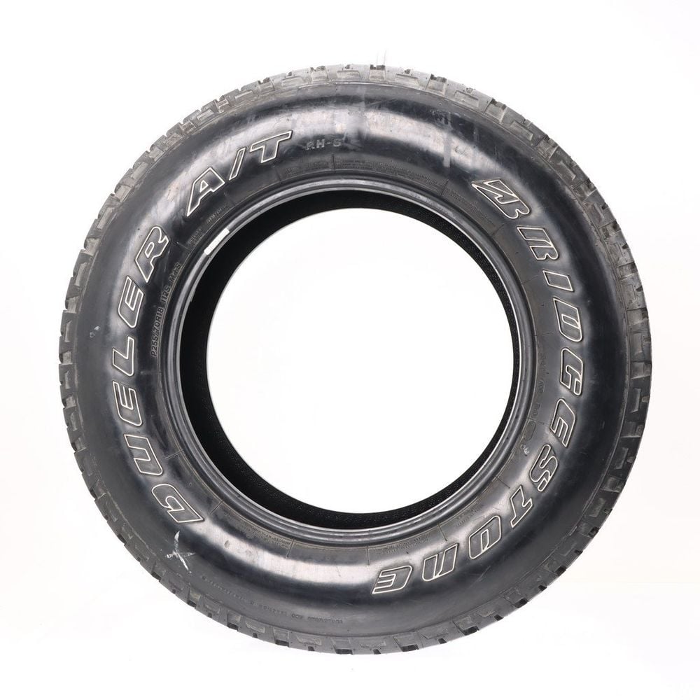 Set of (4) Used 255/70R18 Bridgestone Dueler AT RH-S 112S - 12.5-13.5/32 - Image 6