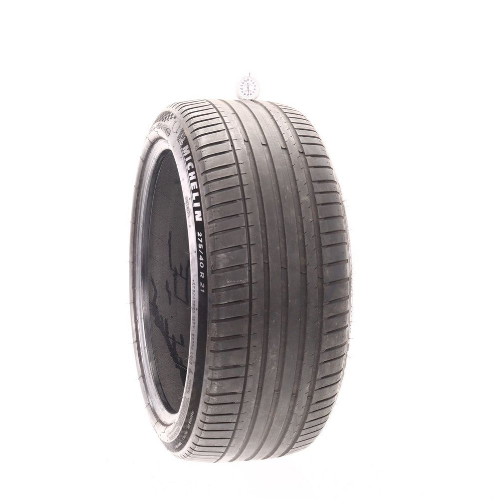 Set of (2) Used 275/40R21 Michelin Pilot Sport 4 SUV ZP 107Y - 6.5/32 - Image 1