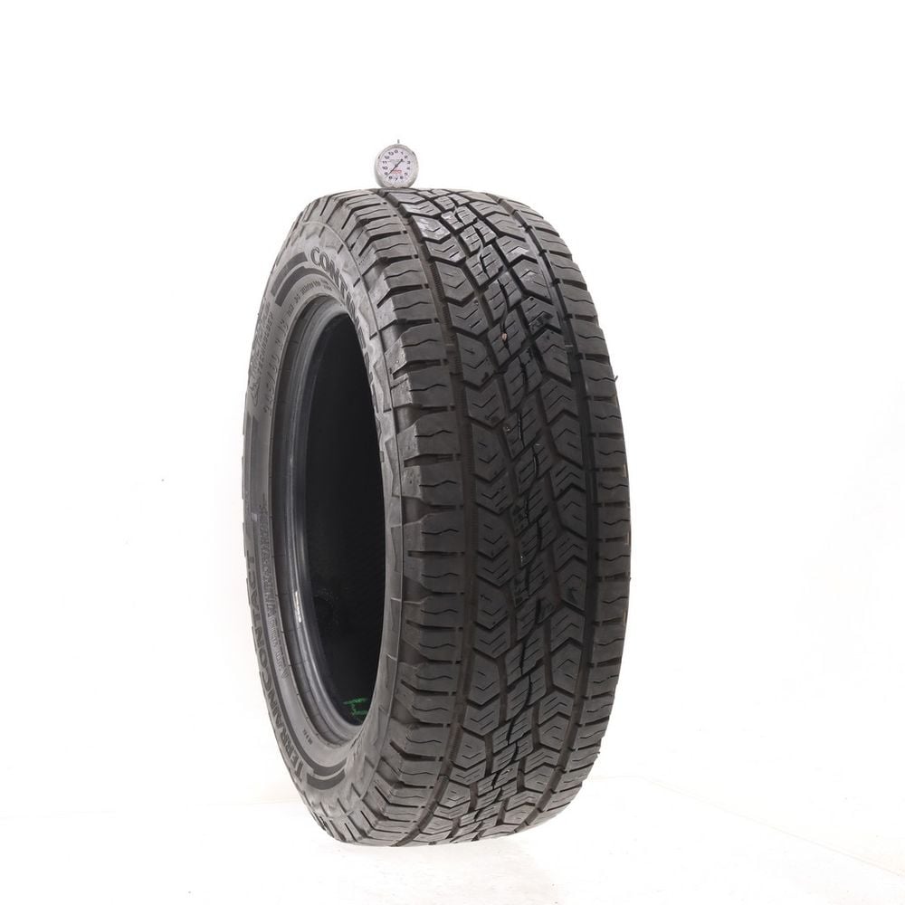 Set of (4) Used 245/60R18 Continental TerrainContact AT 105H - 8-8.5/32 - Image 4