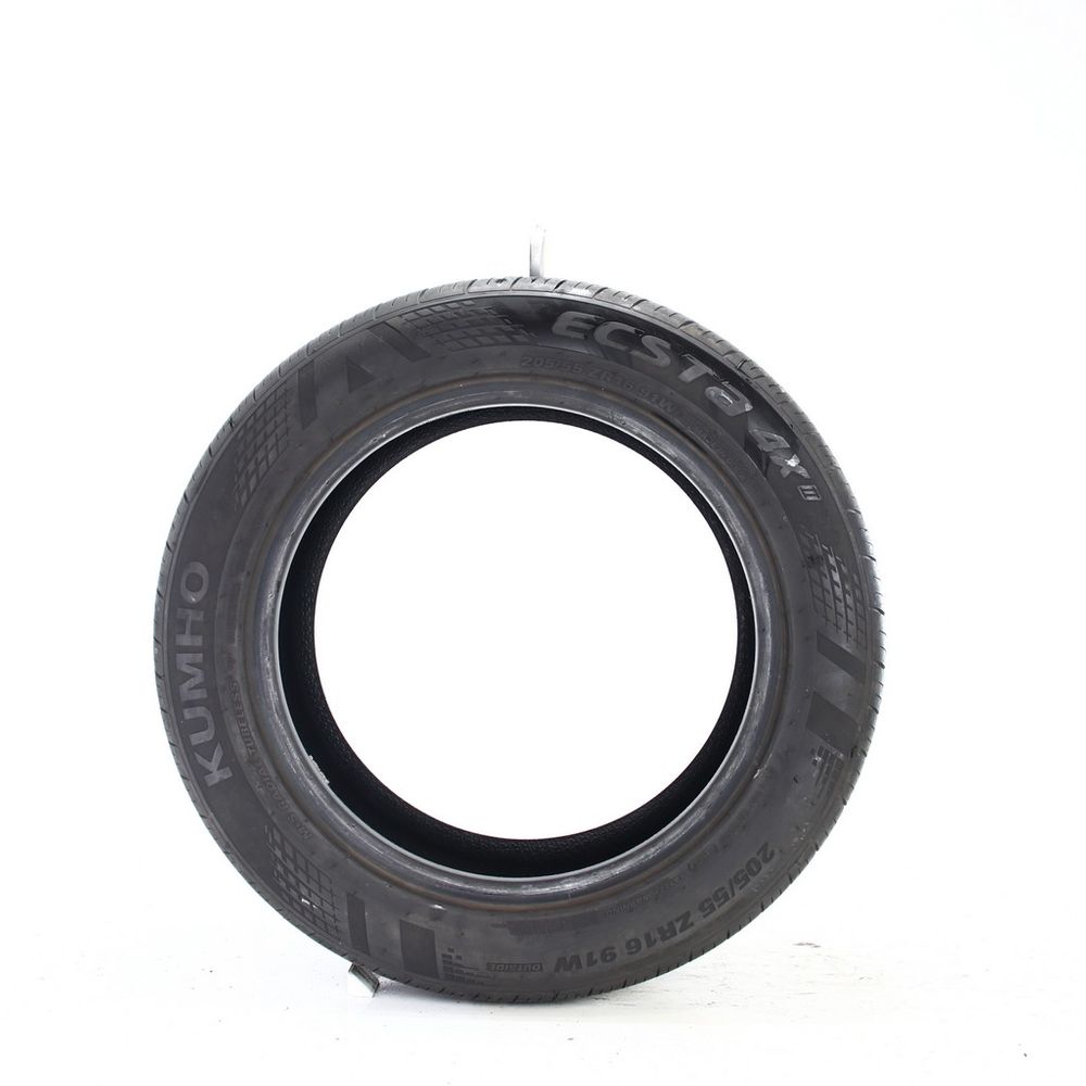 Set of (2) Used 205/55ZR16 Kumho Ecsta 4X II 91W - 7.5-8.5/32 - Image 6