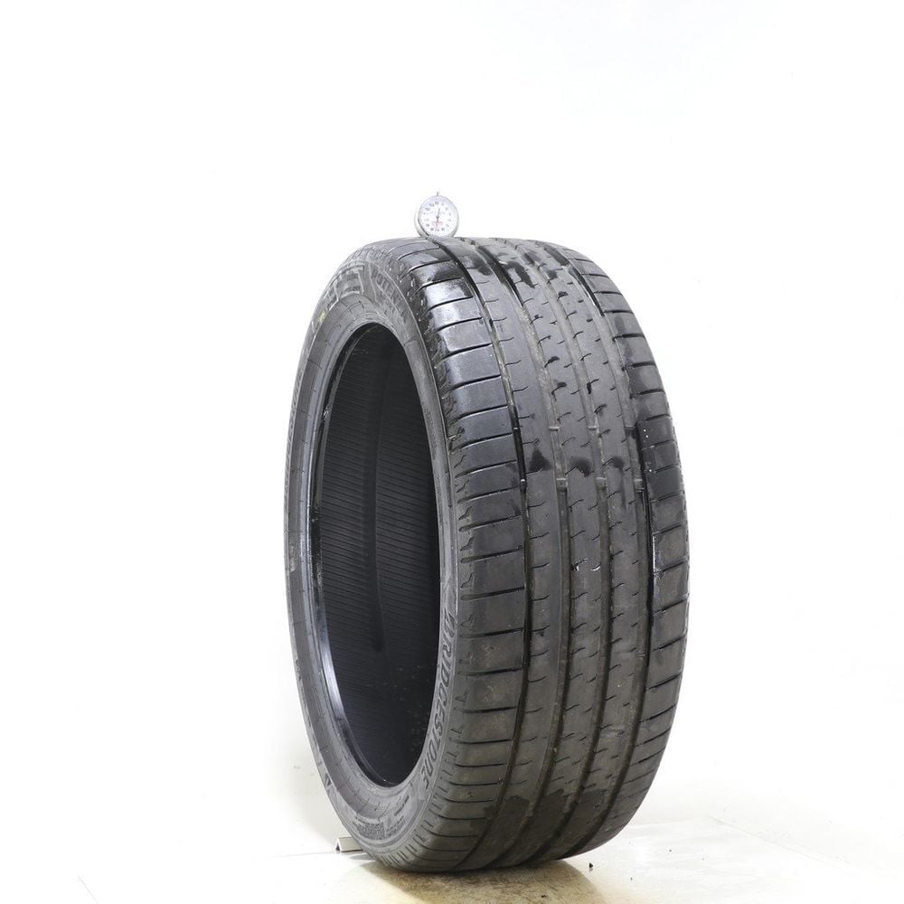 Set of (2) Used 245/40ZR20 Bridgestone Potenza Sport 99Y - 7/32 - Image 1