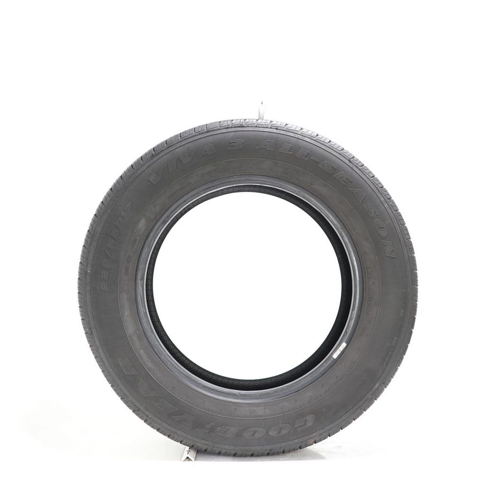 Set of (4) Used 225/65R17 Goodyear Viva 3 All Season 102T - 5.5/32 - Image 3