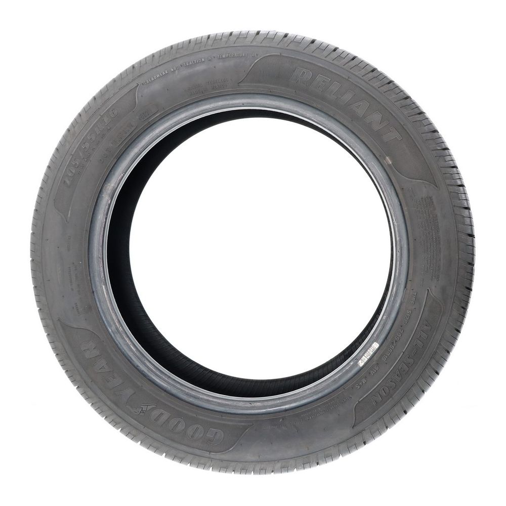 Set of (2) Used 205/55R16 Goodyear Reliant All-season 91V - 9/32 - Image 3