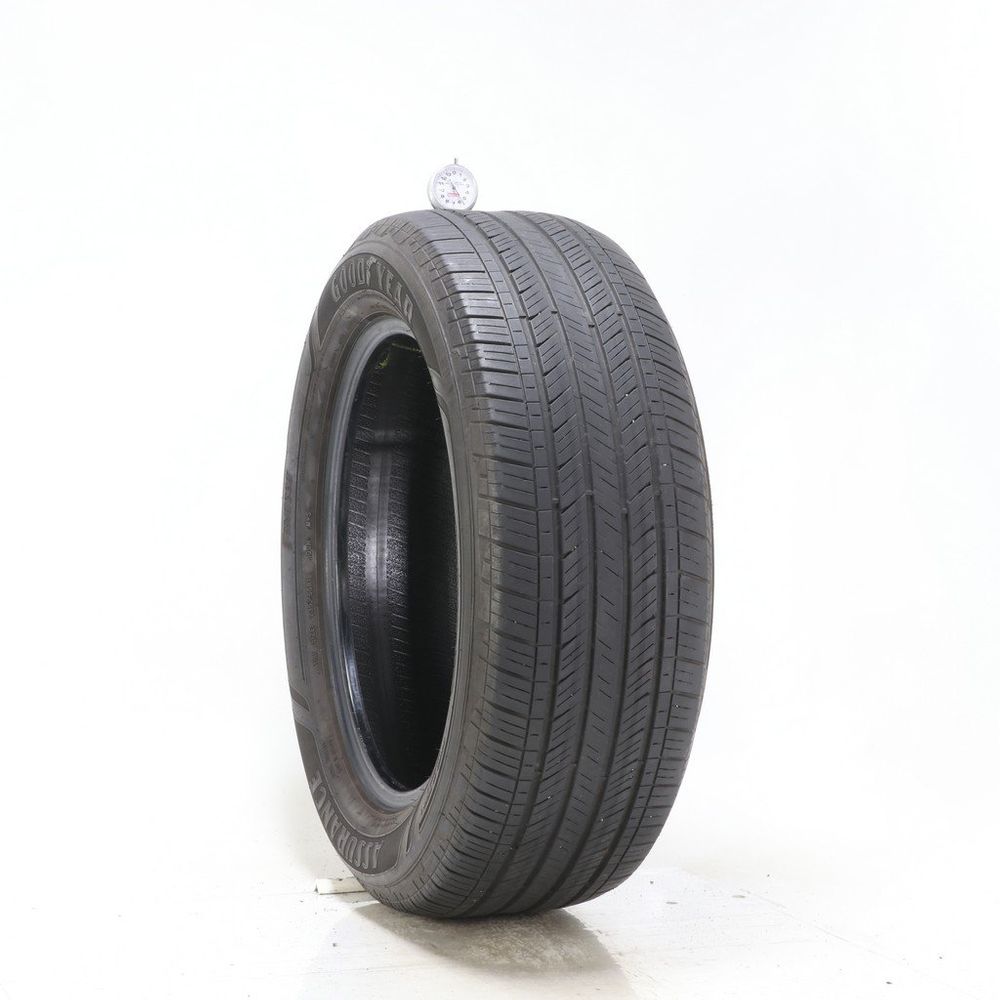 Set of (2) Used 235/55R18 Goodyear Assurance Finesse 100H - 5.5/32 - Image 1