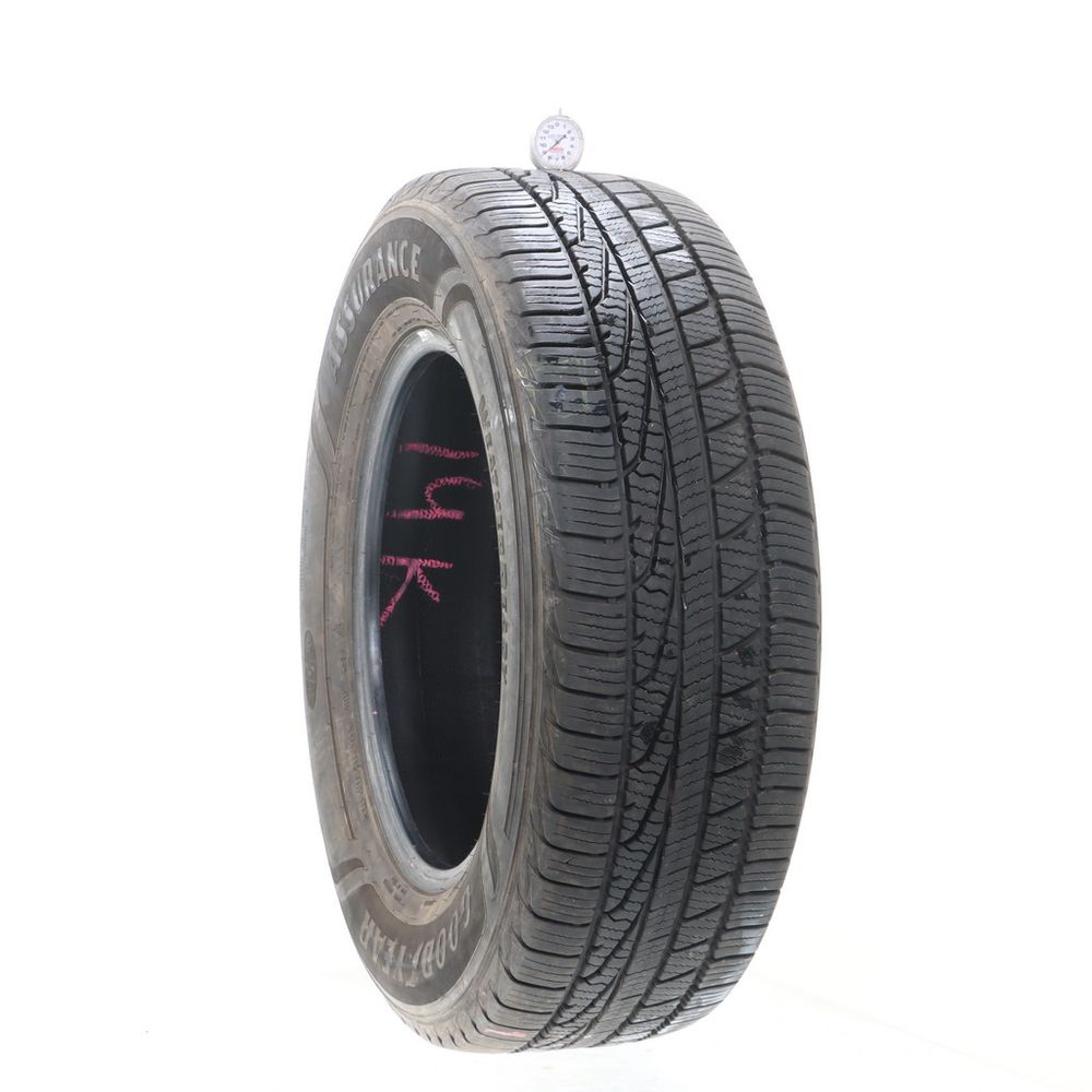 Set of (2) Used 255/65R18 Goodyear Assurance WeatherReady 111T - 8.5-9/32 - Image 4