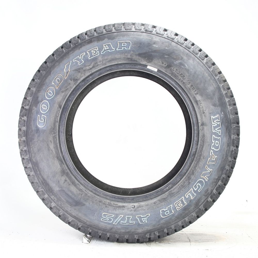 Set of (2) Driven Once LT 275/65R18 Goodyear Wrangler AT/S 113/110S - 14.5/32 - Image 3