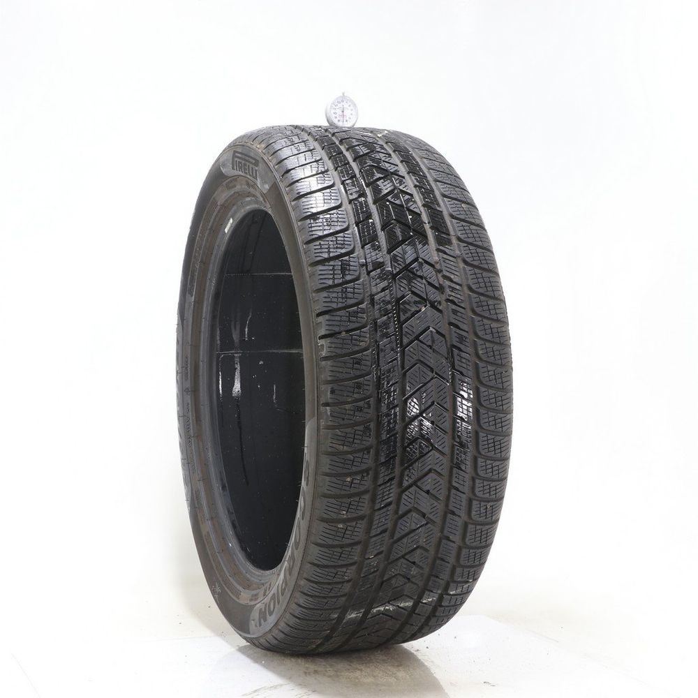 Used 285/45R21 Pirelli Scorpion Winter Run Flat 113V - 7/32 - Image 1