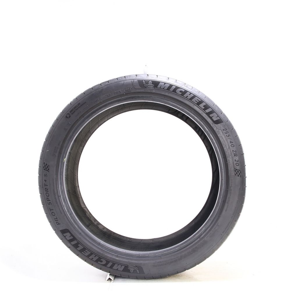 Set of (2) Used 255/40ZR20 Michelin Pilot Sport 4 S 101Y - 6.5-7.5/32 - Image 6