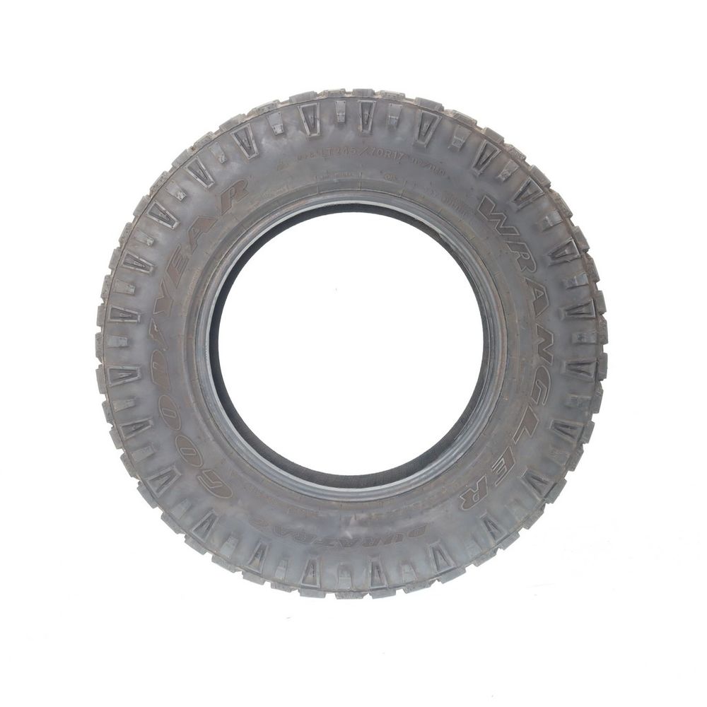 Used LT 245/70R17 Goodyear Wrangler Duratrac Studded 119/116Q E - 15.5/32 - Image 3
