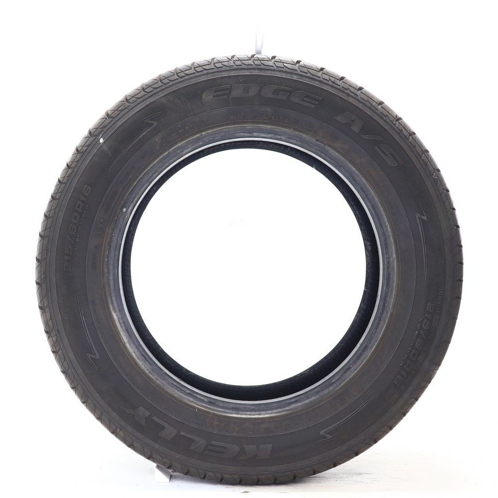 Set of (2) Used 215/60R16 Kelly Edge A/S 95H - 8/32 - Image 3