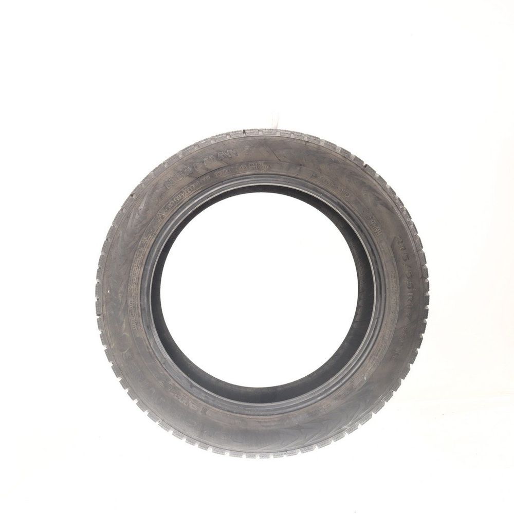 Set of (2) Used 215/55R17 Nokian Nordman 7 98T - 8.5-9.5/32 - Image 6