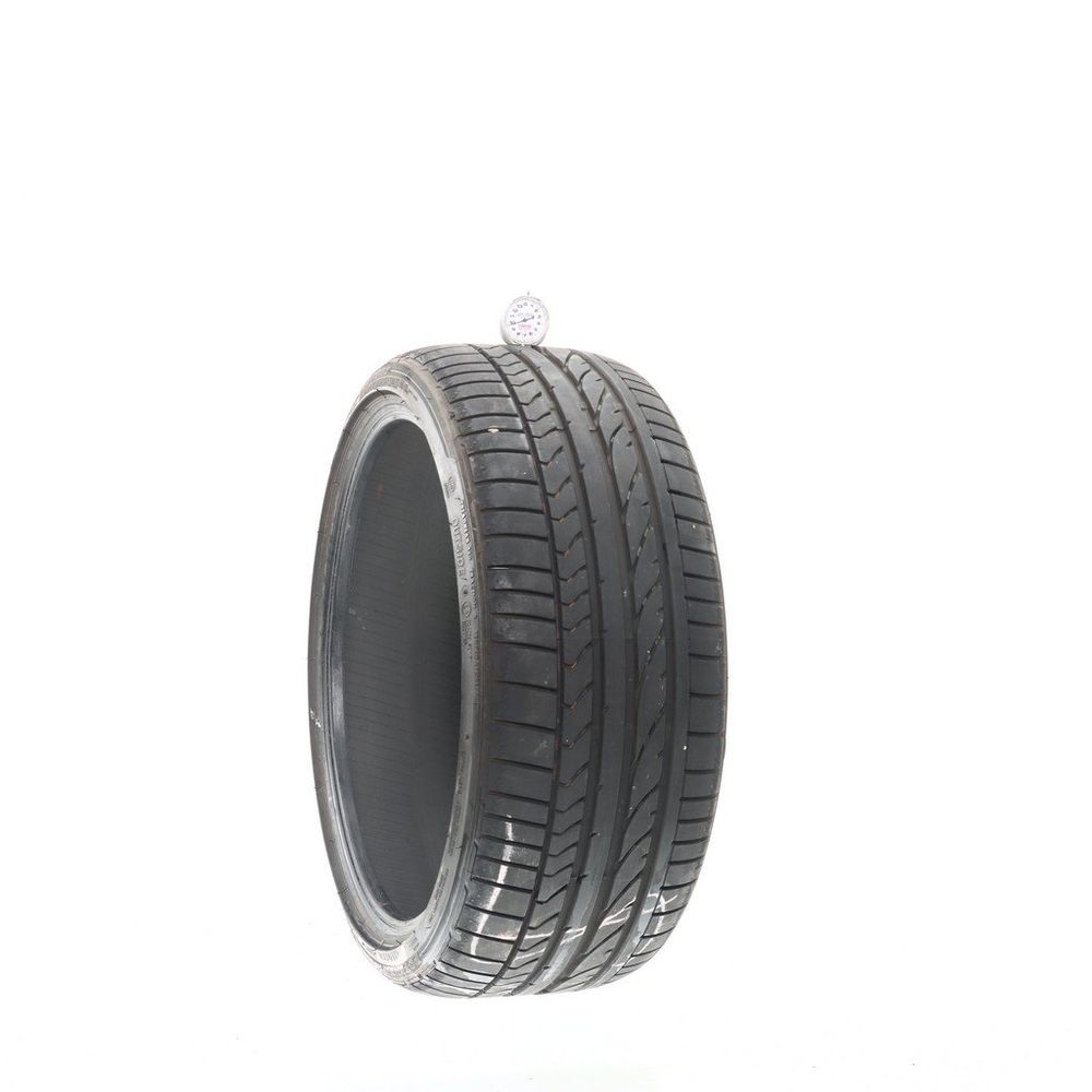 Set of (2) Used 225/35R19 Bridgestone Potenza RE050A RFT 88Y - 9.5/32 - Image 1