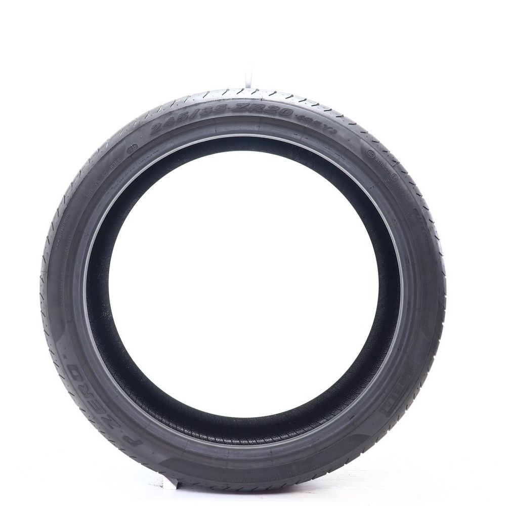 Set of (2) Used 245/35ZR20 Pirelli P Zero 95Y - 9.5/32 - Image 3