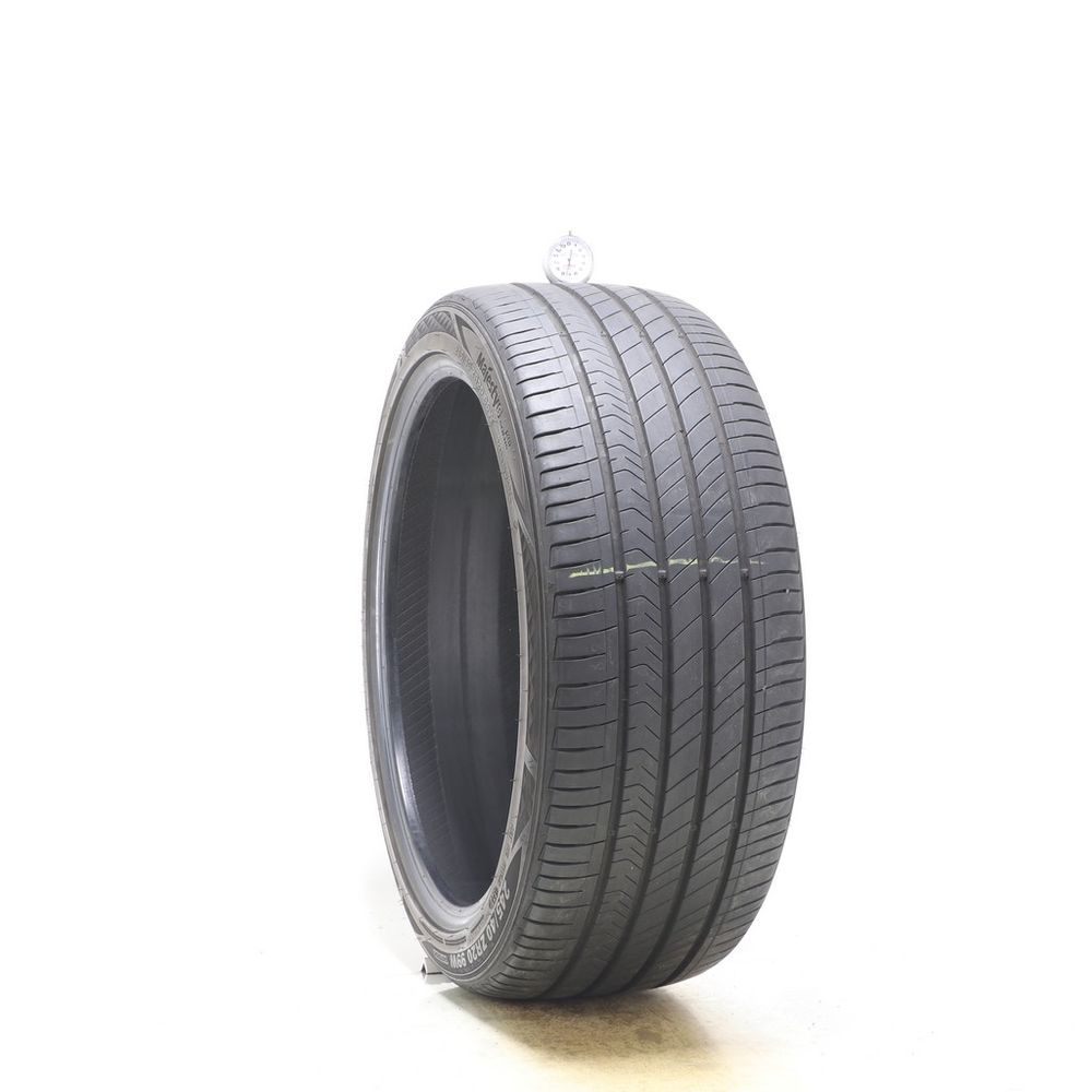 Set of (2) Used 245/40ZR20 Kumho Majesty 9 Solus TA91 99W - 6-7.5/32 - Image 4